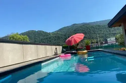 Piscines plage privée (Claix)