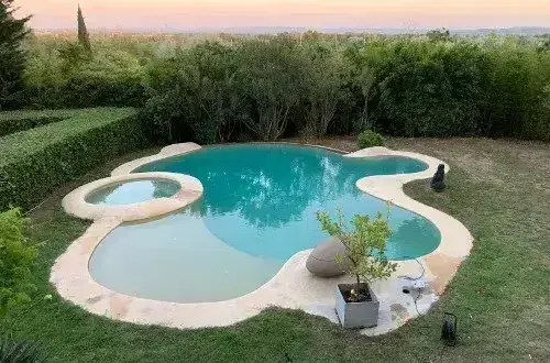 Or Bleu Piscine