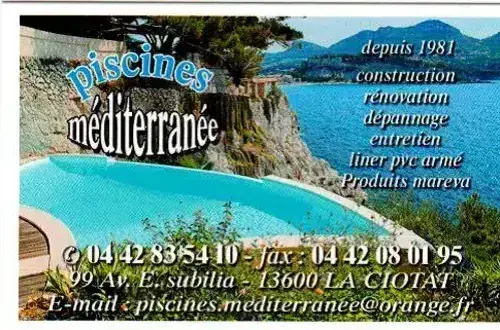 Piscines Méditerranée